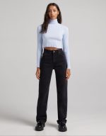 کراپ یقه اسکی برند bershka کد ww0802-02 - تصویر 5