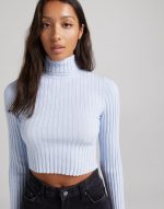 کراپ یقه اسکی برند bershka کد ww0802-02 - تصویر 8