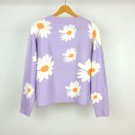 بافت گل بابونه برند shein کد ww0101-02 - تصویر 6