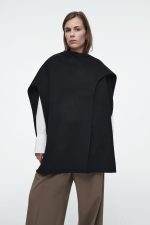 پانچو زمستانه مدل لمبرت کد ww0902-01 - تصویر 2