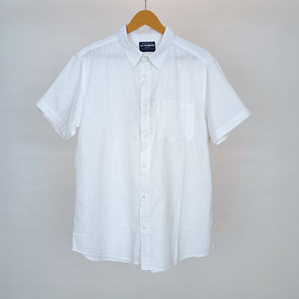 پیراهن مردانه آستین کوتاه برند LC WAIKIKI کد msht0202-04