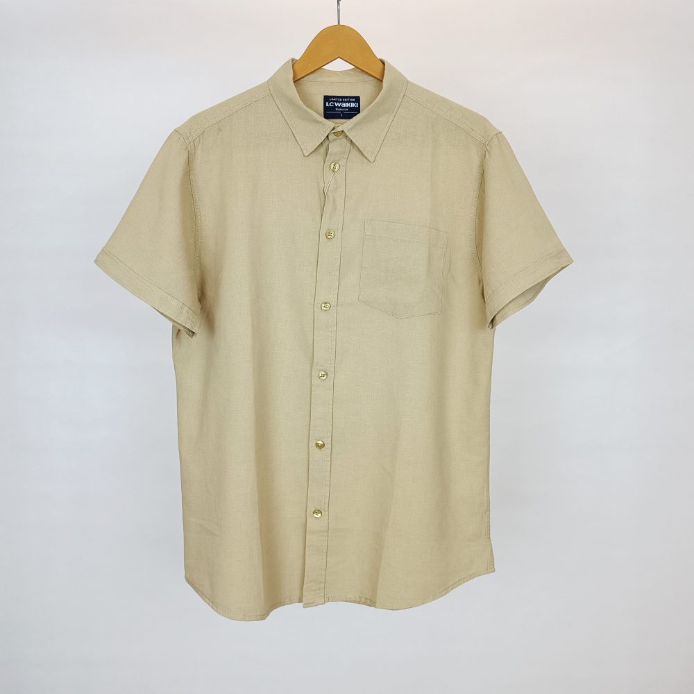 پیراهن مردانه آستین کوتاه برند LC WAIKIKI کد msht0202-05