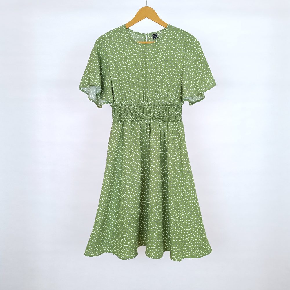 پيراهن زنانه قلبی برند shein کد wsht0403-01