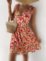 پیراهن کوتاه برند shein کد wsht0409-01 - تصویر 2