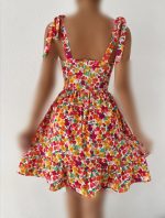 پیراهن کوتاه برند shein کد wsht0409-01 - تصویر 4