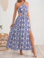 پیراهن بلند برند shein کد wsht0410-01 - تصویر 2