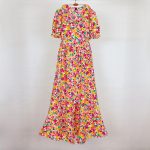 پیراهن بلند گلدار برند shein کد wsht0411-01