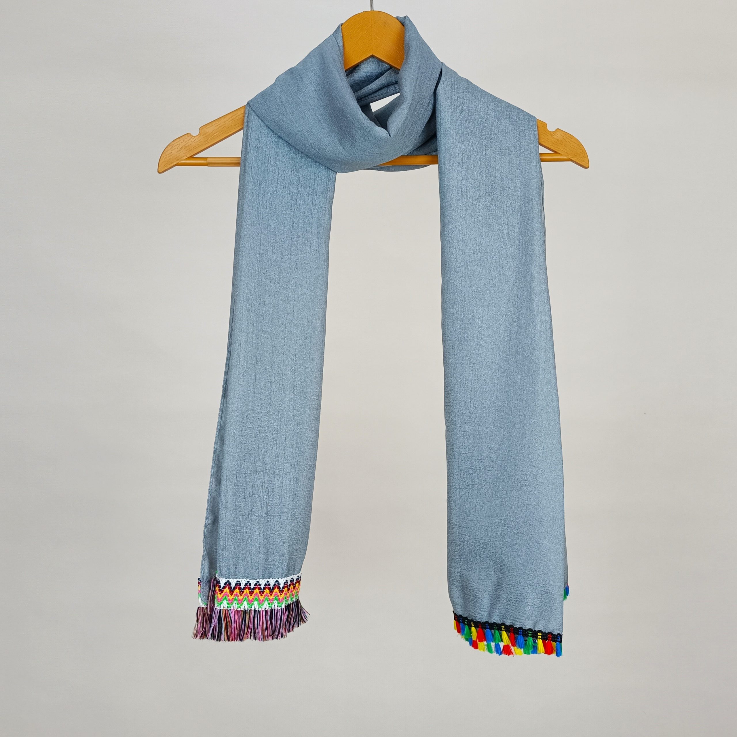 wsc0401-01.1 شال منگوله دار کد wsc0401-01