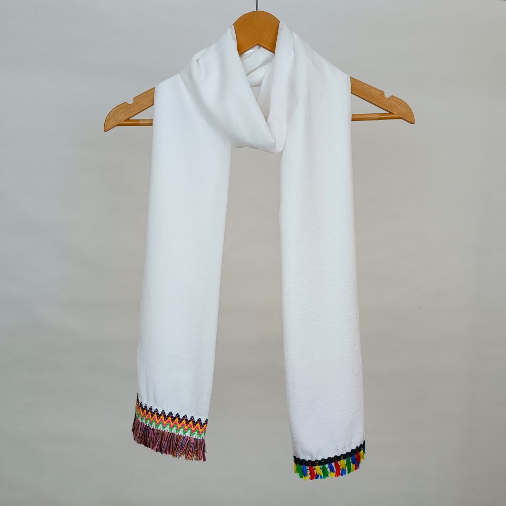 شال منگوله دار کد wsc0401-02