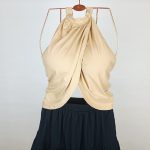 تاپ مجلسی زنانه برند shein کد wtt0901-01