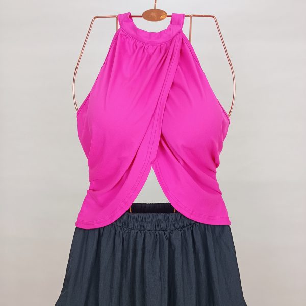 تاپ مجلسی زنانه برند shein کد wtt0901-02