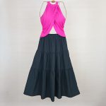 تاپ مجلسی زنانه برند shein کد wtt0901-02 - تصویر 3