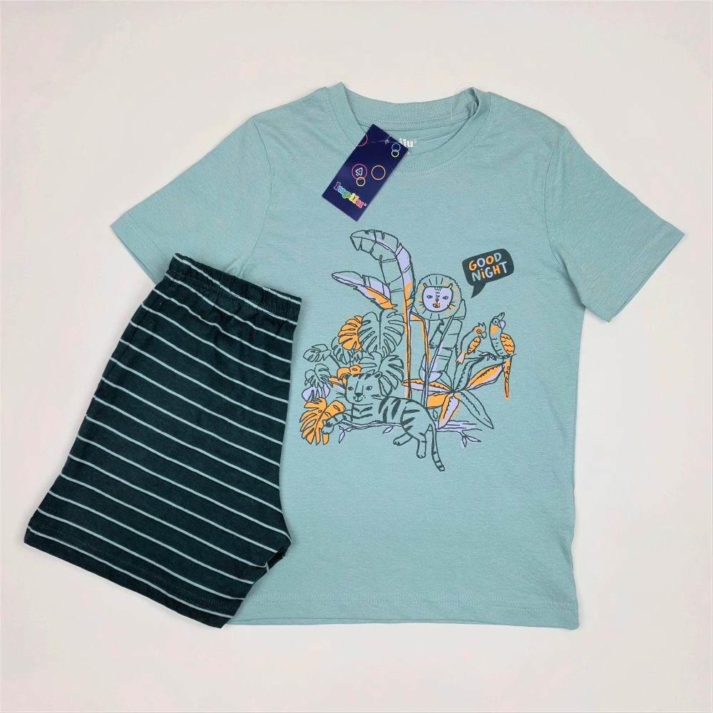 ست پسرانه تیشرت و شلوارک برند لوپیلو کد kbtshsh0101-01