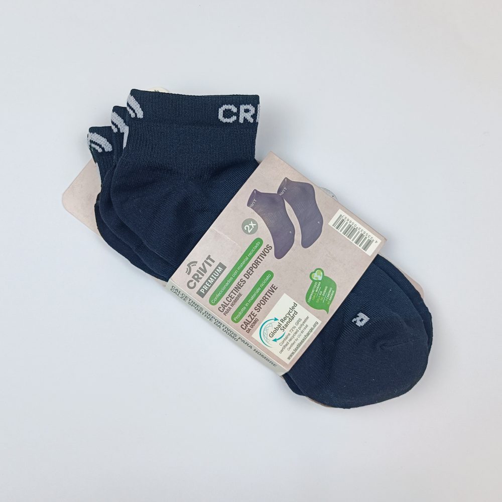 جوراب مردانه دو جفتی برند crivit کد mso0103-01