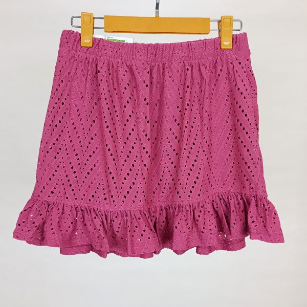 دامن کوتاه خامه دوزی برند esmara کد wsk0703-02