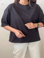 کراپ لش زنانه کد 01-wcsh0601 - تصویر 2