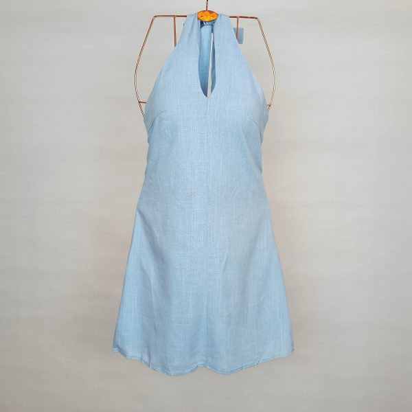 پیراهن کوتاه لینن برند shein کد wsht0415-02