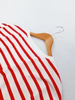 کراپ لش راه راه زنانه برند defacto کد 01-wcsh0701 - تصویر 4