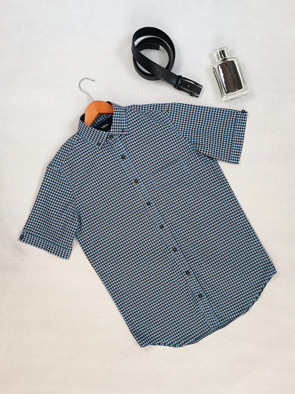 پیراهن مردانه آستین کوتاه برند walbusch کد msht0402-01