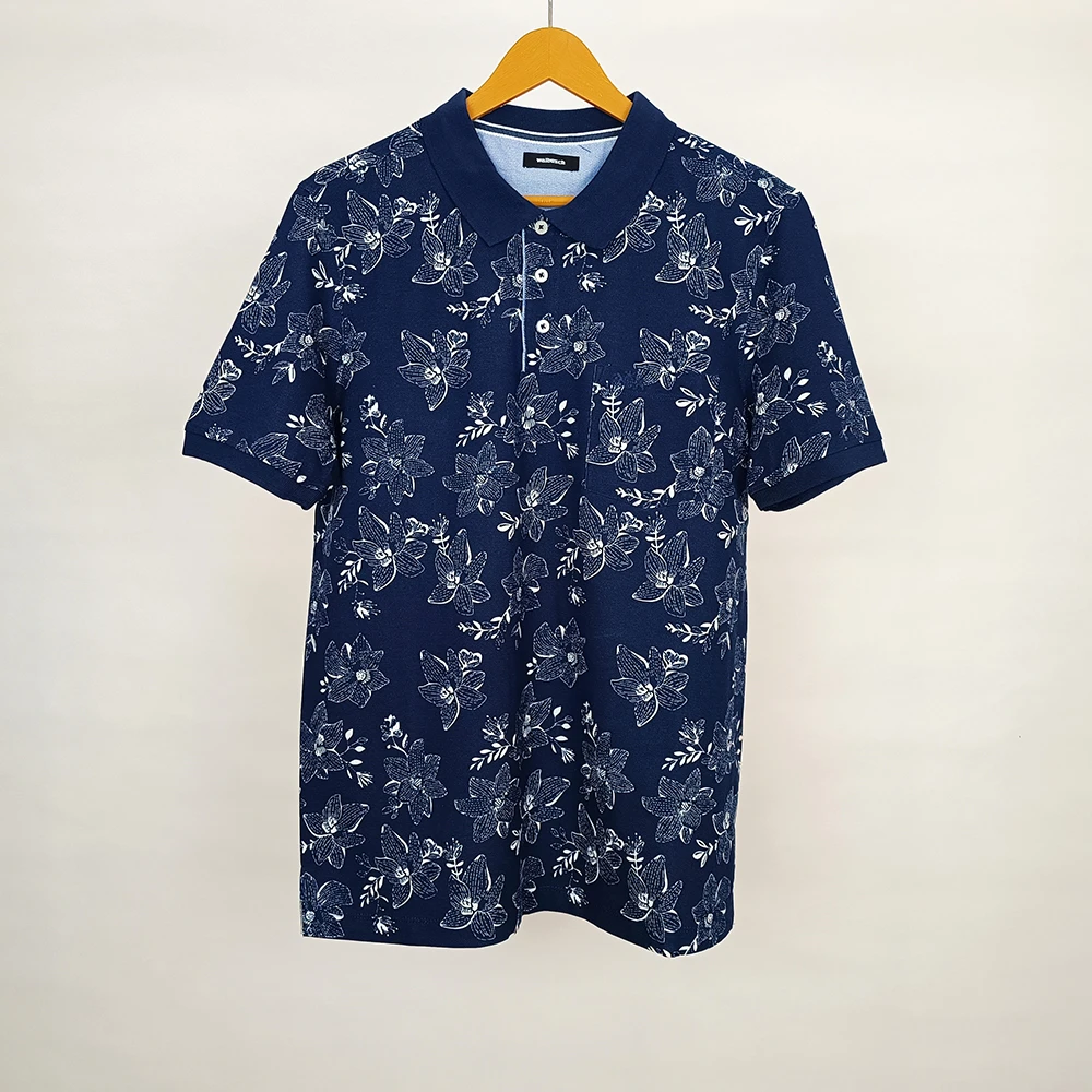 پولوشرت مردانه برند walbusch کد mtsh1301-01