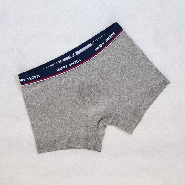شورت مردانه مدل boxer briefs برند happy shorts کد uwm0401-01