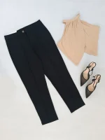 شلوار پارچه ای اسلیم فیت زنانه برند esmara کد WP0701-02