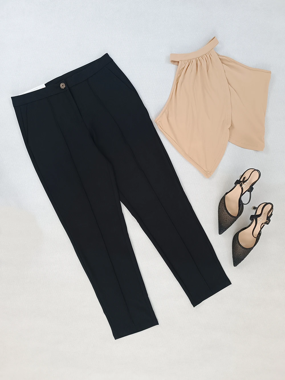 شلوار پارچه ای اسلیم فیت زنانه برند esmara کد WP0701-02