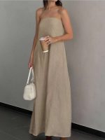 پیراهن بلند دکلته برند shein کد wsht0416-02 - تصویر 4