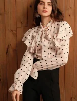 شومیز زنانه برند shein کد wch0203-01 - تصویر 2