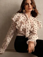 شومیز زنانه برند shein کد wch0203-01 - تصویر 3