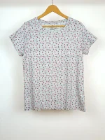 تیشرت شلوارک راحتی زنانه برند H&M کد wtshsh0201-01 - تصویر 2
