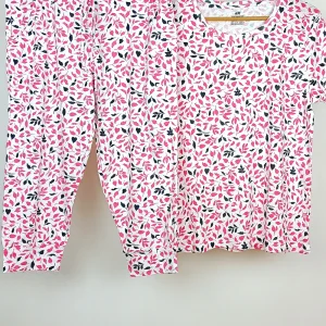 تیشرت شلوارک راحتی زنانه برند H&M کد wtshsh0201-02