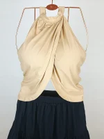 تاپ مجلسی زنانه برند shein کد wtt0901-01