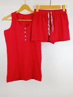 تاپ شلوارک زنانه برند H&M کد wttsh0101-02