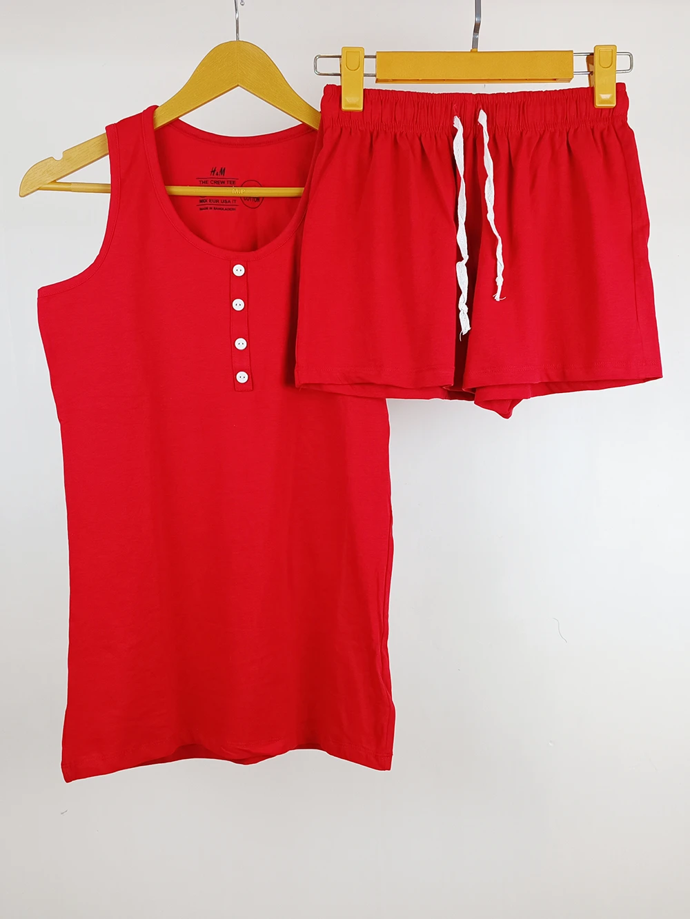 تاپ شلوارک زنانه برند H&M کد wttsh0101-02