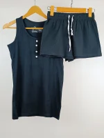 تاپ شلوارک زنانه برند H&M کد wttsh0101-03
