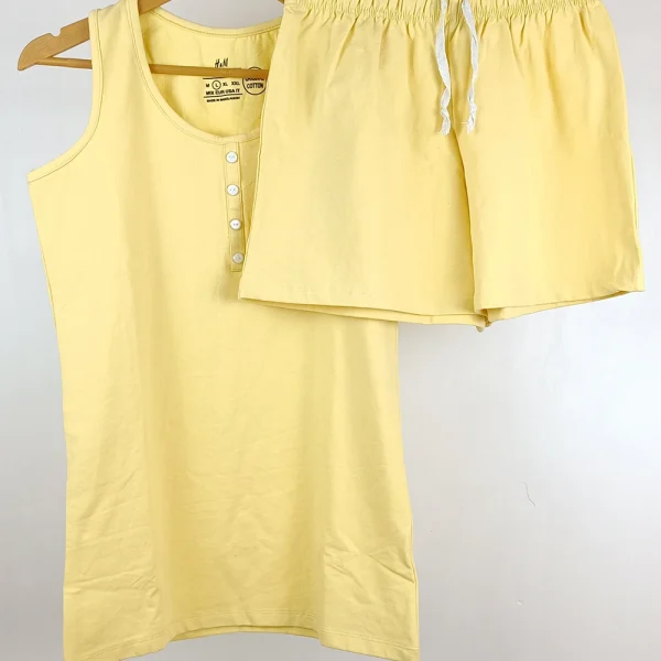 تاپ شلوارک زنانه برند H&M کد wttsh0101-08