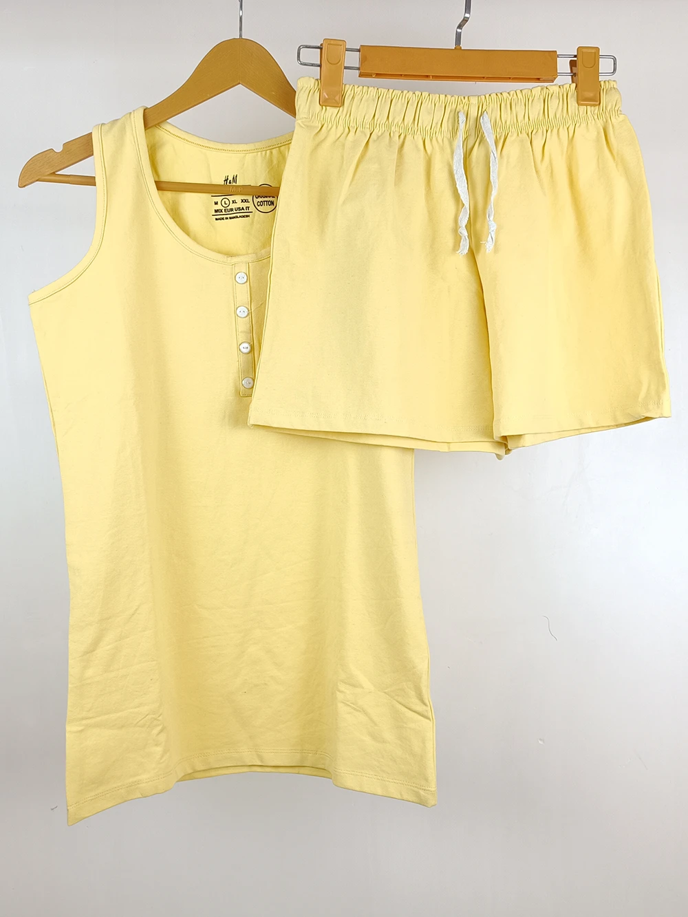 تاپ شلوارک زنانه برند H&M کد wttsh0101-08