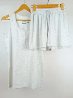 تاپ شلوارک زنانه برند H&M کد wttsh0101-09