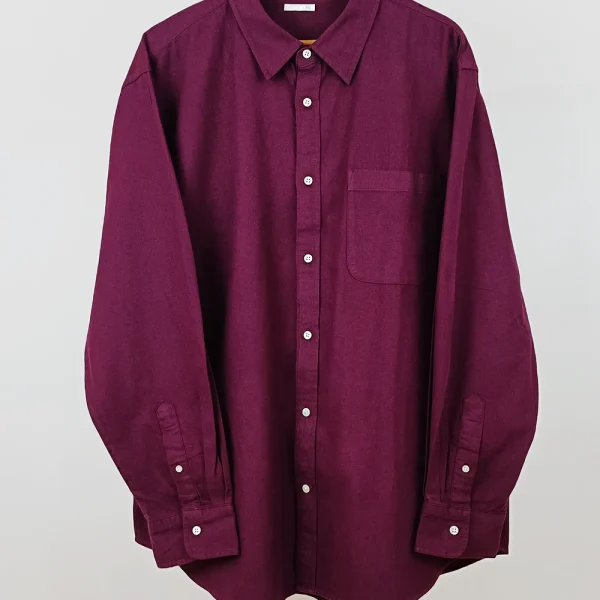 پیراهن مردانه آستین بلند برند uniqlo کد msht0101-02