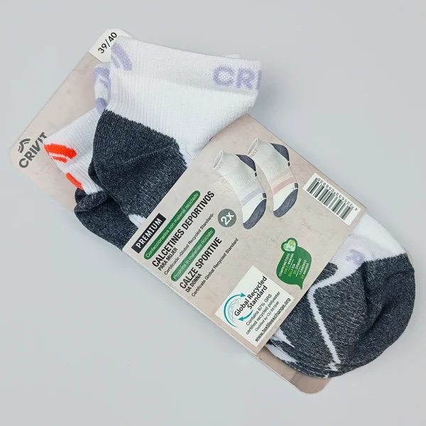 پک جوراب زنانه دو جفتی برند crivit کد wso0104-01