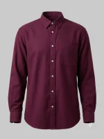 پیراهن مردانه آستین بلند برند uniqlo کد msht0101-02