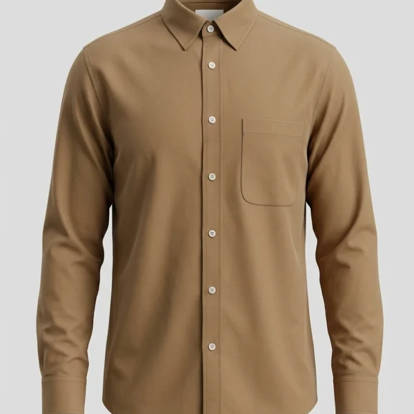 پیراهن مردانه آستین بلند برند uniqlo کد msht0101-03