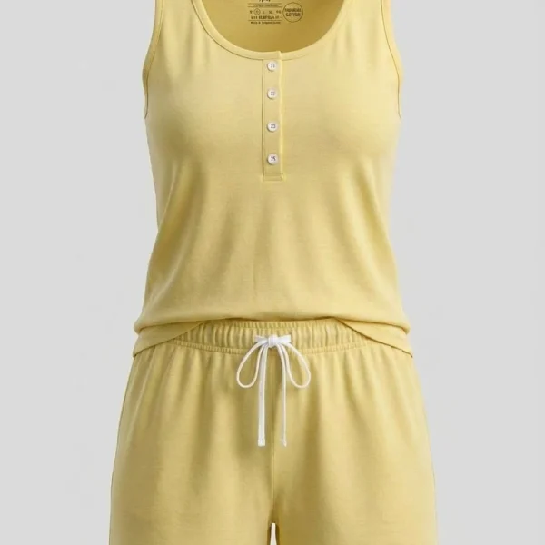 تاپ شلوارک زنانه برند H&M کد wttsh0101-08
