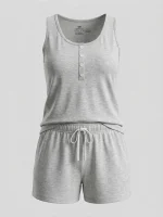 تاپ شلوارک زنانه برند H&M کد wttsh0101-09