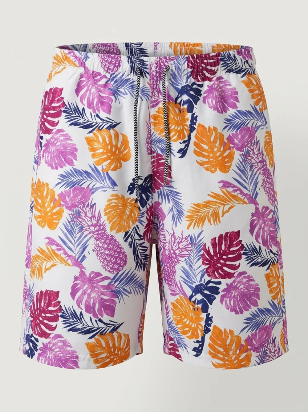 شلوارک مردانه مدل ساحلی برند H&M کد msh0101-04