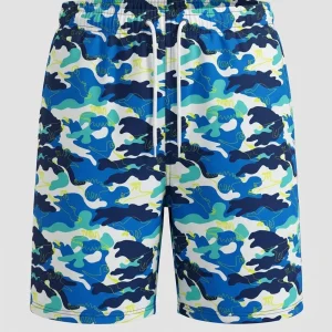 شلوارک مردانه مدل ساحلی برند H&M کد msh0101-06