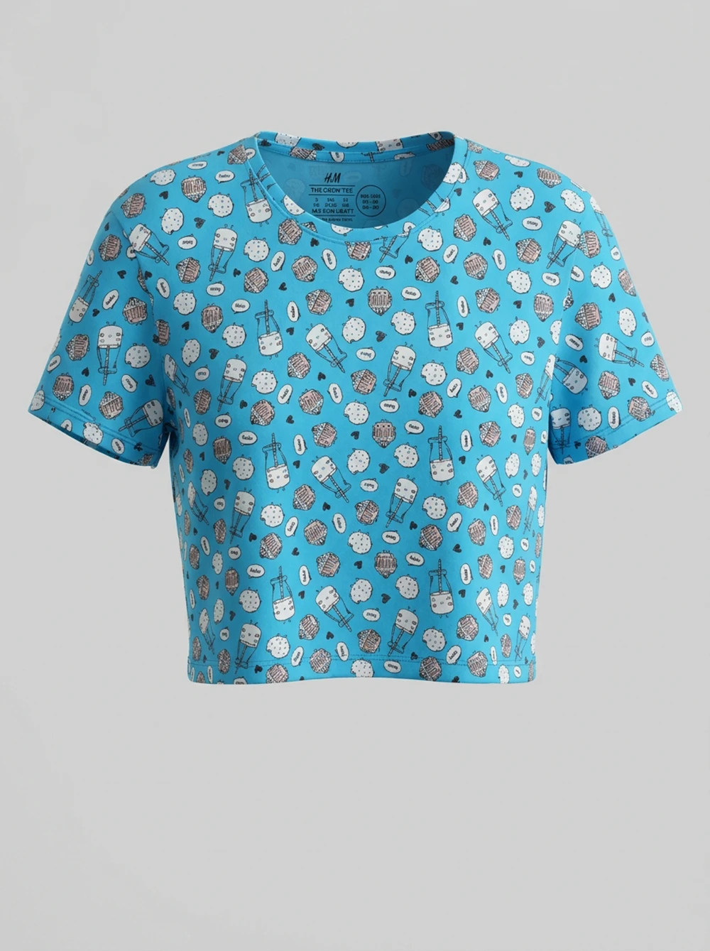 کراپ زنانه برند H&M کد wcsh0101-04