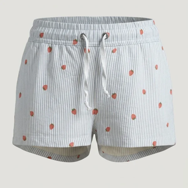 شلوارک زنانه کوتاه برند H&M کد wsh0101-08